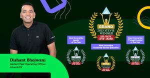 IntouchCX Global Chief Operating Officer Dishant Bhojwani Honored with Prestigious Grand Stevie® for Innovative Customer Service & Thought Leadership