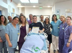 A second chance at life: Ari continues recovery after a critical injury.