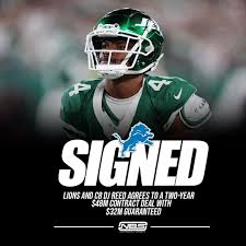 DJ Reed Signed With Lions