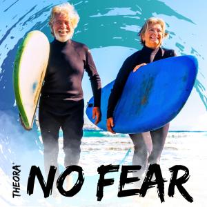 The No Fear Campaign encoourages older adults to pursue their dreams such as surfing or enjoying the beach