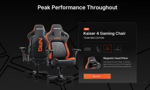 NRG Kaiser 4 Edition AndaSeat Chair Detial