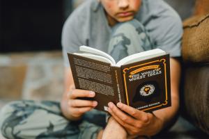 person reading