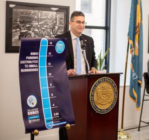Governor Meyer talks about the strategic importance of investing in AI & technology startups in Delaware