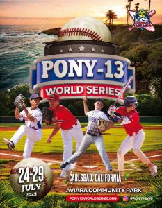 2025 Pony-13 World Series Flyer