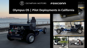 2025 Pilot Deployments in California by Olympian Motors and Foxconn