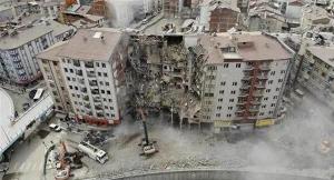 Buildings in Syria destroyed by the 2023 earthquake