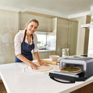 Equator Releases EPO 500 Electric Pizza Oven with Multi-Program Cooking and Brick-Oven Capabilities