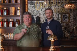 Aged in Oak Co-Founders Doug Pantle (left) and James Hall (right)