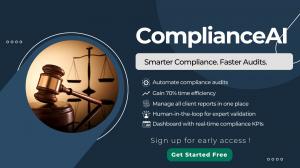 This image contains a list of ComplianceAI features