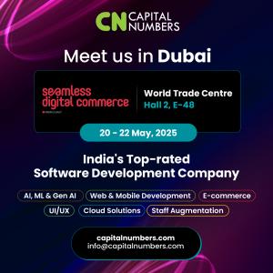 Capital Numbers to Exhibit at Seamless 2025 in Dubai