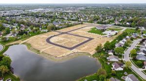 aerial view of the community