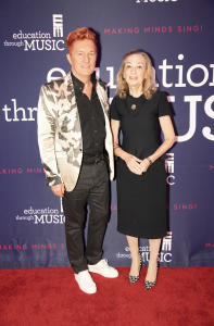 two people on red carpet