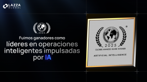 Lazza Global es galardonada con el Silver Globee® Award 2025