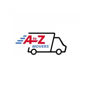 A to Z Moving & Storage Logo - Simplified drawing of a truck with the company name on it