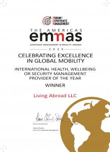 International Health, Wellbeing, or Security Management Provider of the Year Award