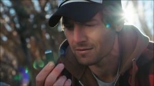Kent Collins finds a drive that WInston hid for him in the rocks