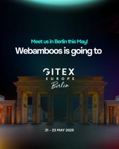 gitex europe anouncement - webamboos