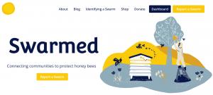 Swarmed and Bee Swarmed is an online app to enable bee swarm reports anywhere in the world