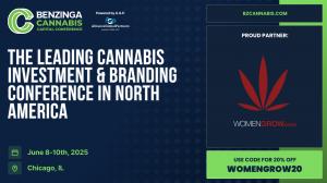 Women Grow partners with Benzinga Cannabis Capital Conference: The leading cannabis investment and branding conference in North America.