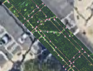 Post-scan processing software allows for precision subsurface mapping under roads, right of ways, and large acreage projects