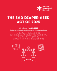 Bicameral End Diaper Need Act of 2025 introduced in U.S. Senate and House
