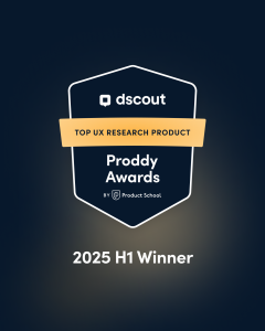 Dscout Proddy Award 2025