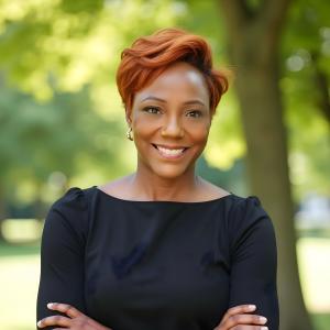 Headshot Image of MDC President and CEO, Lakeisha Hood Moise