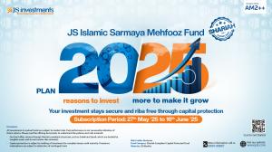 JS Investments Launches New Shariah-Compliant Capital Protected Fund: JS Islamic Sarmaya Mehfooz Fund – Plan   1 (2025)