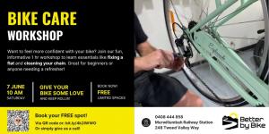 Bike Care Workshop - with Better by Bike!
