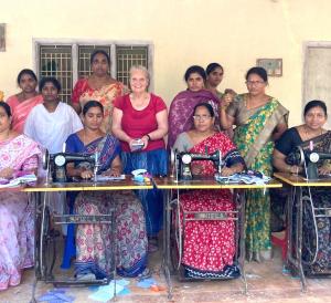 Brenda in India