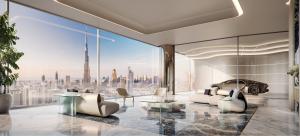 3D rendering of Bugatti Residences by Binghatti in Dubai, UAE — crafted by Omegarender