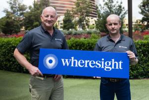 Karl Llewellyn International Commercial Director, Wheresight and Mike Jones Head of Tourism Tech, Wheresight at the recent eToursim Summit in Las Vegas