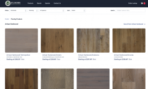 SJ Floors Wholesale Product Page