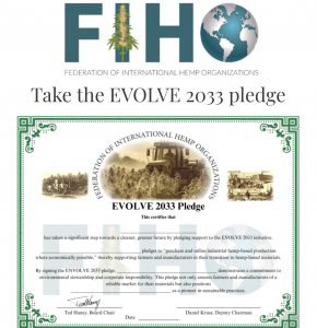 Get the North American Industrial Hemp Processing report FREE by taking FIHO’s EVOLVE 2033 pledge!