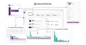 DealPotential’s platform showing private company data, investment signals, competitive analysis, and market insights for private market investors.