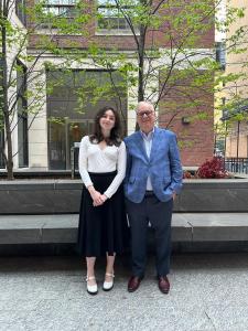 Madeleine Semple and Dr. Daniel Andreae