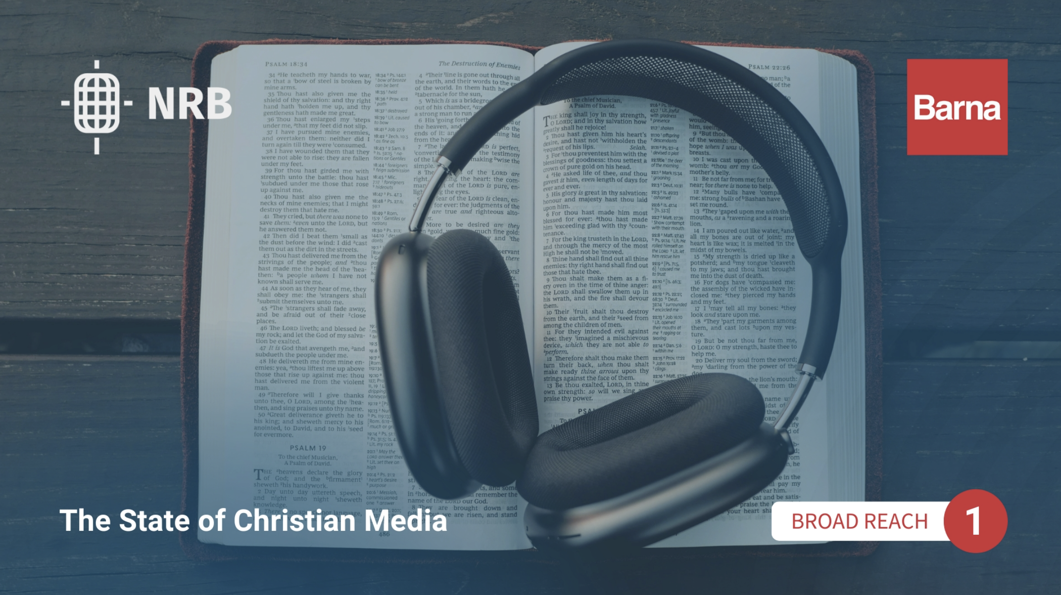 National Religious Broadcasters & Barna Group Report: Most Americans Engage with Christian Media