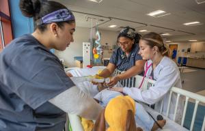 Students in classroom for Nursing