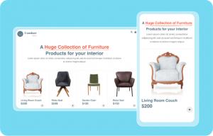 a computer screen displaying shopify store
