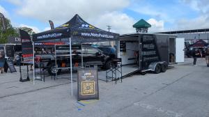 10x10 custom tent with logo