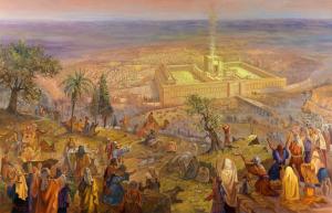 Pilgrimage to the second Jerusalem Temple (Beit HaMikdash)