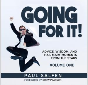Front cover of Paul Salfen’s book, GOING FOR IT!