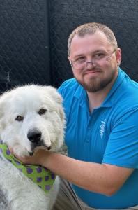 Dr. Brandon Meadows, at his practice of in home pet euthanasia in Ocala, FL and the surrounding cities.