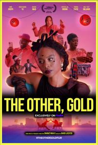 Official Poster for ‘The Other, Gold’ that includes cast image, title and its exclusive partnership with Tubi logo