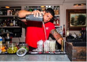 Mixing cocktails (Photo Credit: Little Charli)