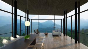 Living Room in Santani Residences Villa