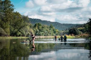 River crossing at the Norcha expedition race