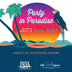 Jimmy Buffet Party in Paradise Logo