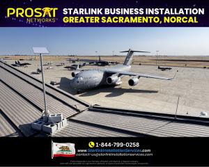 Starlink Business Installation Services Greater Sacramento CA