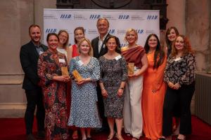 Picture attachment shows left to right Leon Ward, CEO of Money Ready; Author Fleur Iannazzo; Maddy Keaveney and Harriet Boland from The Economist Educational Foundation, Stephanie Fitzgerald and Katherine Tilsed from The Money Charity; Michael Gilmore Fou